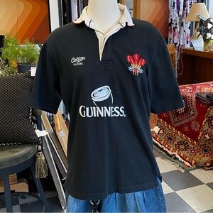 Black Guinness Rugby Shirt